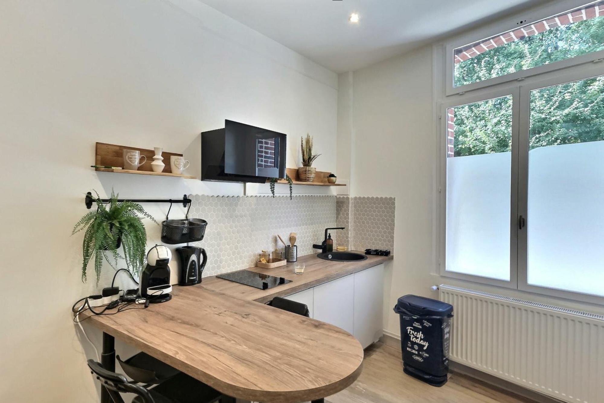 Bel Appartement Rdc Detente Balneo & Cine & Terrasse Proche Centre Gare Амиен Екстериор снимка